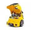 MILLY MALLY Oficina mecânica Conjunto com motor desmontado N-Gine Amarelo