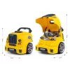MILLY MALLY Oficina mecânica Conjunto com motor desmontado N-Gine Amarelo