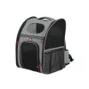 ZOLUX Nomad Mochila transportadora para cães e gatos, 32x25x42 cm, cinzento/preto