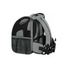 ZOLUX Nomad Mochila transportadora para cães e gatos, 32x25x42 cm, cinzento/preto