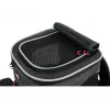 ZOLUX Nomad Mochila transportadora para cães e gatos com compartimento para portátil - 33x29x40 cm, cinzento antracite