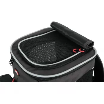 ZOLUX Nomad Mochila transportadora para cães e gatos com compartimento para portátil - 33x29x40 cm, cinzento antracite