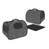 ZOLUX NOMAD S Bolsa de transporte para cães e gatos, cinzento, 36x21x23,5 cm
