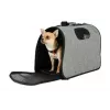 ZOLUX NOMAD L Bolsa de transporte para cães e gatos, cinzento, 50,5x25x33 cm