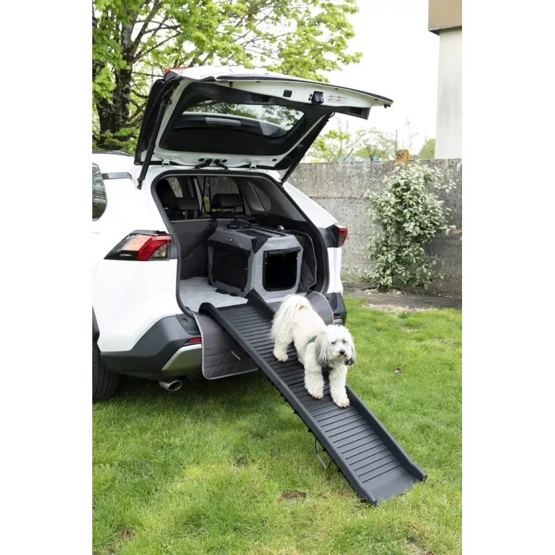 ZOLUX Nomad Rampa para cães para o carro 151,5x40x16 cm Preto