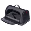 ZOLUX NOMAD M Bolsa de transporte reforçada para cães e gatos, preto, 44,5x28x25 cm