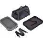 ZOLUX NOMAD M Bolsa de transporte reforçada para cães e gatos, preto, 44,5x28x25 cm