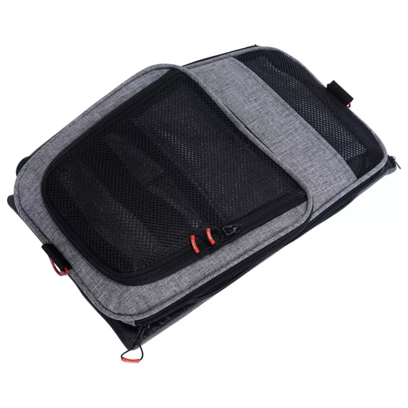ZOLUX NOMAD M Bolsa de transporte expansível para animais de estimação 44x28x28 cm Cinzento