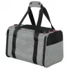 ZOLUX NOMAD M Bolsa de transporte expansível para animais de estimação 44x28x28 cm Cinzento