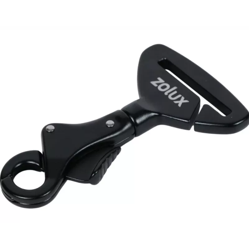 ZOLUX Nomad clipe de cinto de segurança para cães - preto, ajustável 45-75 cm, fixação de segurança universal para automóvel para cães