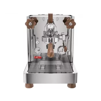 Lelit Bianca V3 PL162T-EU Máquina de café expresso de caldeira dupla com controlo de fluxo, 2,5 l, 1500 W, Branco