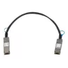 StarTech.com cabo Direct Attach QSFP+ de 0,5m - compatível com MSA - cabo Twinax passivo QSFP+ 40G - de QSFP para QSFP - preto