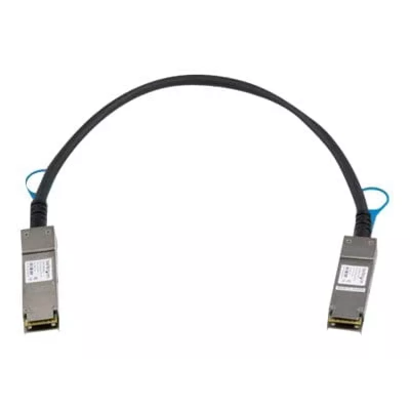 StarTech.com cabo Direct Attach QSFP+ de 0,5m - compatível com MSA - cabo Twinax passivo QSFP+ 40G - de QSFP para QSFP - preto