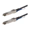 StarTech.com cabo Direct Attach QSFP+ de 0,5m - compatível com MSA - cabo Twinax passivo QSFP+ 40G - de QSFP para QSFP - preto