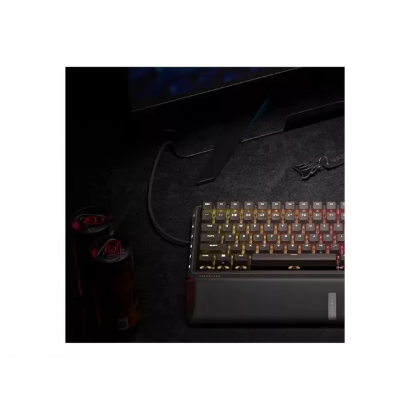 Teclado de gaming CORSAIR VANGUARD PRO 96 Hall Effect, preto