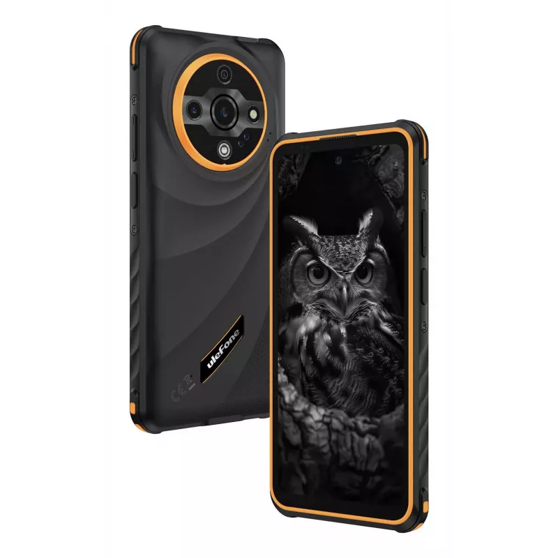ULEFONE Armor X31 Pro Smartphone robusto 4G, 5,45 inch HD+, 8GB RAM, 256GB armazenamento, 5200mAh, IP68/IP69K, laranja