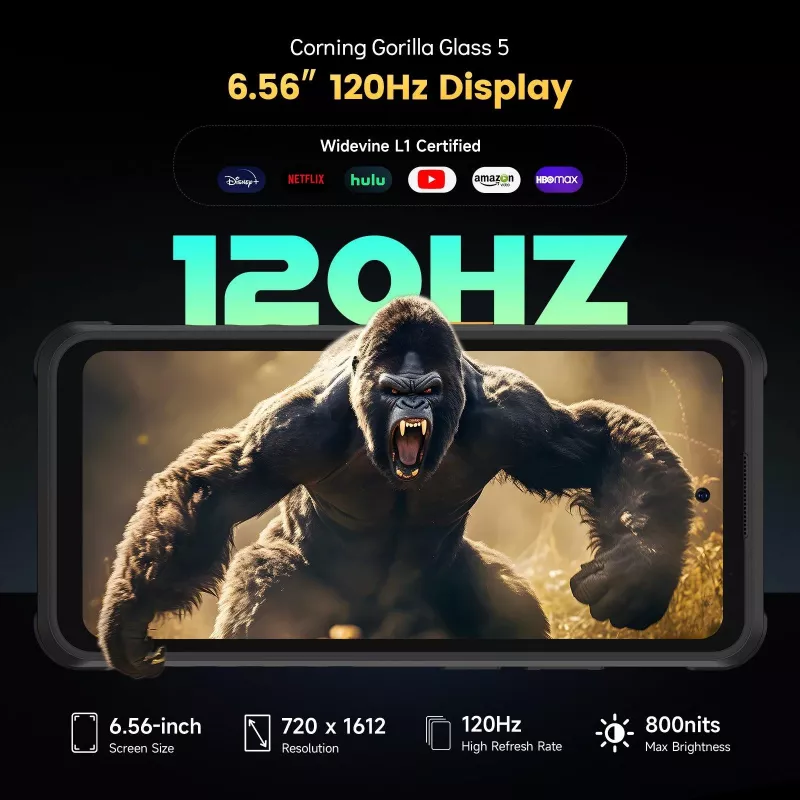 ULEFONE Armor X31 Pro Smartphone robusto 4G, 5,45 inch HD+, 8GB RAM, 256GB armazenamento, 5200mAh, IP68/IP69K, laranja