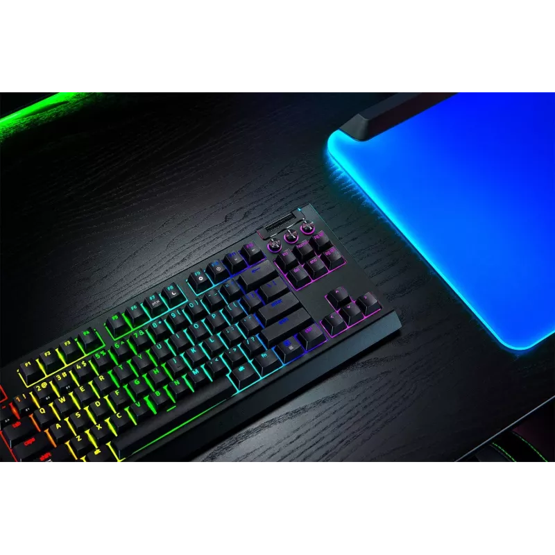 Teclado Razer BlackWidow V4 Tenkeyless HyperSpeed Orange Switch - Layout US