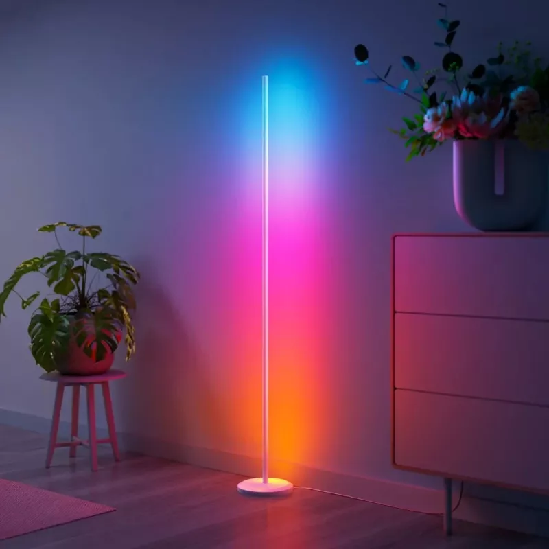 Candeeiro de pé Nanoleaf Smart Matter WiFi 1700Lm RGBW, branco | 22 W | 16 milhões de cores