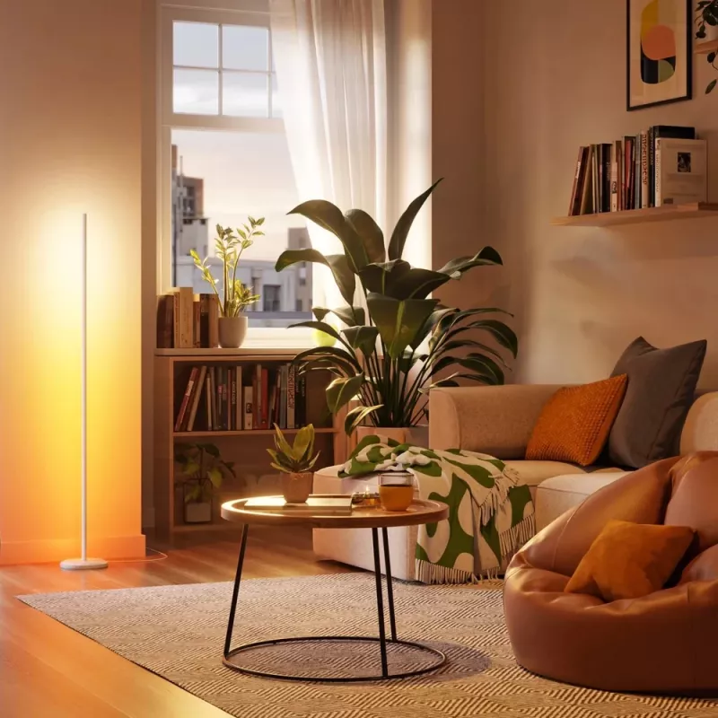 Candeeiro de pé Nanoleaf Smart Matter WiFi 1700Lm RGBW, branco | 22 W | 16 milhões de cores