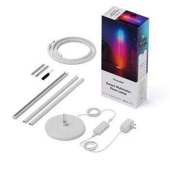 Candeeiro de pé Nanoleaf Smart Matter WiFi 1700Lm RGBW, branco | 22 W | 16 milhões de cores