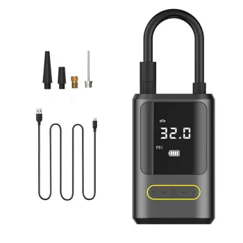 EXTRALINK compressor de ar portátil 4000 mAh 80W 150 PSI power bank com lanterna LED