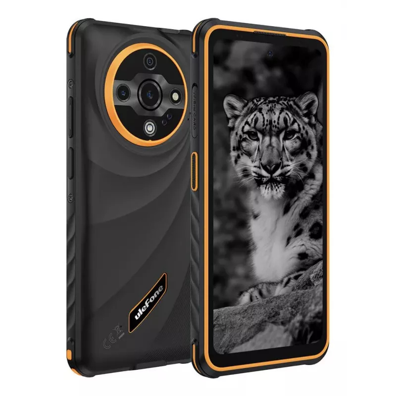 ULEFONE Armor X31 6GB RAM 128GB armazenamento laranja 4G LTE Smartphone robusto