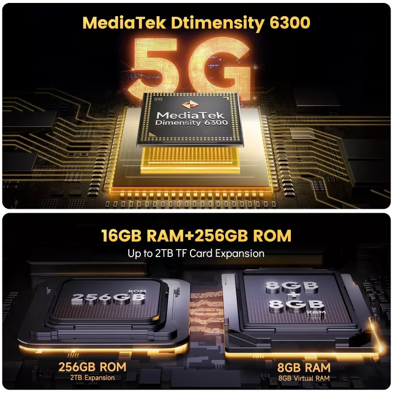 ULEFONE ARMOR X31 PRO 8/256GB preto Telemóvel robusto