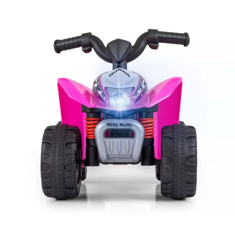 MILLY MALLY Quad Honda ATV a bateria rosa