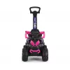 MILLY MALLY Bicicleta infantil com barra de empurrar Wild Pink 12