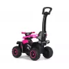 MILLY MALLY Bicicleta infantil com barra de empurrar Wild Pink 12
