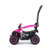 MILLY MALLY Bicicleta infantil com barra de empurrar Wild Pink 12