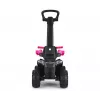MILLY MALLY Bicicleta infantil com barra de empurrar Wild Pink 12