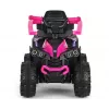 MILLY MALLY Bicicleta infantil com barra de empurrar Wild Pink 12