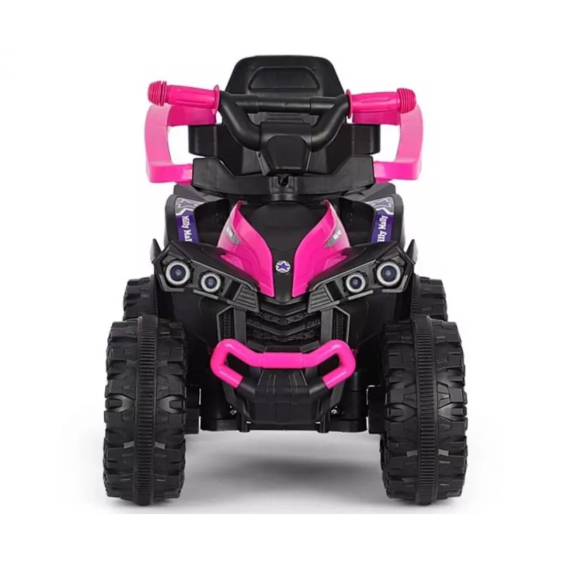 MILLY MALLY Bicicleta infantil com barra de empurrar Wild Pink 12