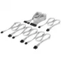 Corsair Premium Sleeved DC Cable Starter Kit para fonte de alimentação Type 5 - branco