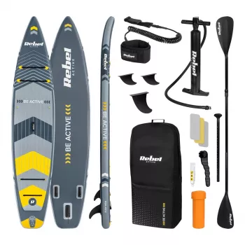 REBEL Active Pro Touring Conjunto de prancha SUP insuflável 381 cm RBA-4512