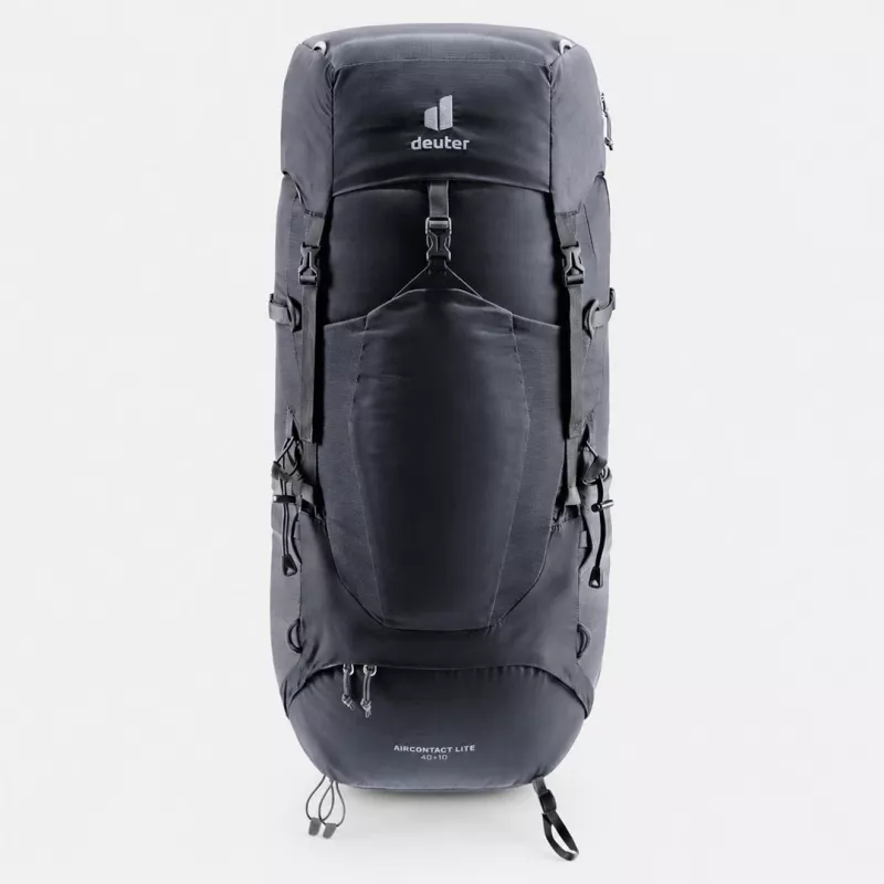 Deuter Aircontact Lite 40+10 Mochila preto/cinzento