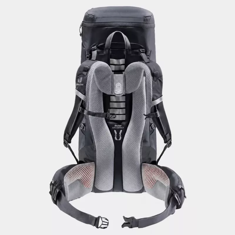 Deuter Aircontact Lite 40+10 Mochila preto/cinzento