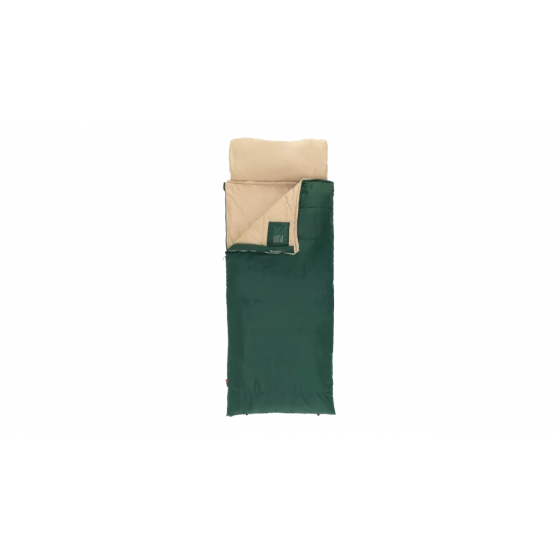 Outwell Contour Prime Green Saco de dormir 220x85 cm -13 a 16°C fecho à direita