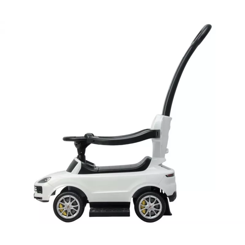 MILLY MALLY Carrinho de passeio com pedais Porsche Cayenne branco