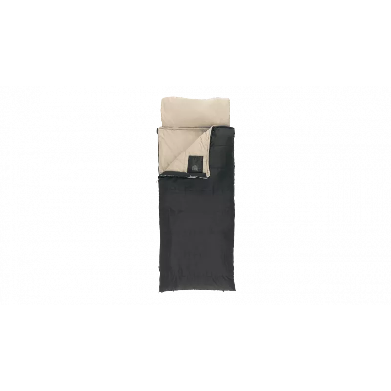 Outwell Contour Prime Saco de dormir sintético (190 cm) - preto, fecho à direita