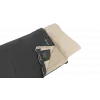 Outwell Contour Prime Saco de dormir sintético (190 cm) - preto, fecho à direita