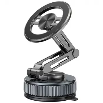 USAMS ZJ087 Suporte magnético universal para telemóvel para carro, casa, escritório - preto