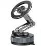 USAMS ZJ087 Suporte magnético universal para telemóvel para carro, casa, escritório - preto