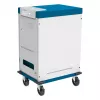 GoodConnections GEMMA T32C Carrinho de carregamento de tablets USB-C 18W por porta PD3.0 QC3.0 branco/azul