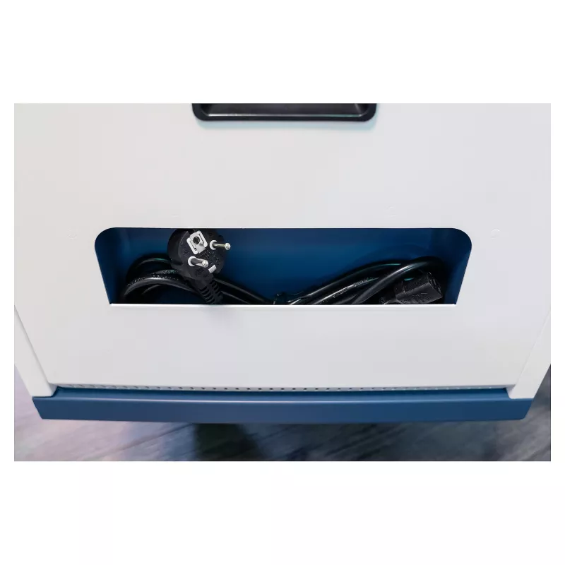 GoodConnections GEMMA T32C Carrinho de carregamento de tablets USB-C 18W por porta PD3.0 QC3.0 branco/azul