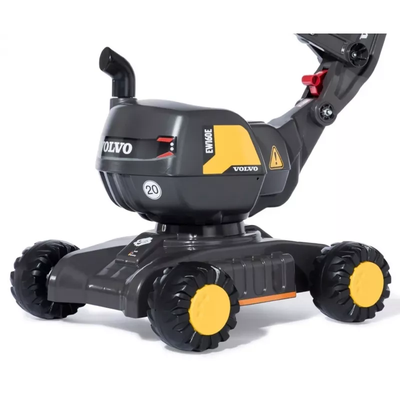 MILLY MALLY Rolly Toys Digger Volvo Brinquedo de montar