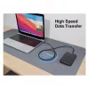 Cabo ótico ativo USB 3.2 Gen 2 USB-C para USB-C Equip 15m preto