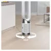 Purificador de ar e ventilador Dyson Purifier Cool PC1 prateado/branco